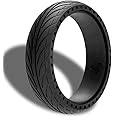 GLDYTIMES 8 Inch Ninebot ES Front Tire - 8x2.125(159-42) 200x50 Tyre Replacement for Segway Ninebot ES1 ES2 ES3 ES4 E2 E2 Plus, Swagger 5 Boost Electric Scooter 8x2.0 inch Wheel - Explosion proof