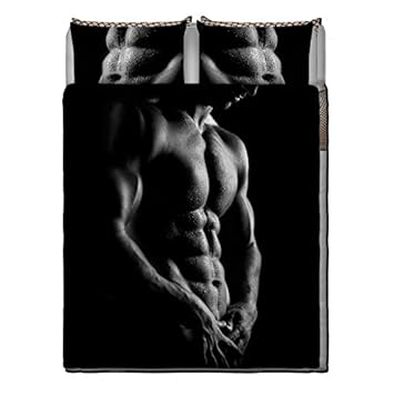 Tomrockets.com SEXY BETTWÄSCHE - Gay Life Style Must Have! Bedruckt (The Stud, 200 x 220 cm)
