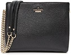 kate spade new york Emerson Place Smooth Mini Convertible Phoebe Cross Body Bag, Black, One Size