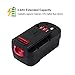 TOPBATT 2Pack 18V 3.6Ah Replacememnt for Black and Decker 18V Battery HPB18 Compatible with Black and Decker 18 Volt Battery Ni-Mh 244760-00 A1718 FS18FL FSB18 Firestorm Cordless Tools