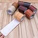huanban072 5M/Roll 8 Colors Furniture Tape Realistic Woodgrain Repair Washi Tape Adhensive Duct Tape for Furniture (7# Red Oak)