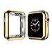 top4cus 38mm Cover Environmental Soft Flexible TPU Anti-Scratch Lightweight Protective 38mm Iwatch Case Compatible with Apple Watch Series 11/10 Series 9/8/7 Series 6/SE/5/4 Series 3/2/1 - Gold