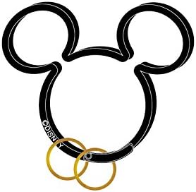 Amazon ディズニー ミッキーカラビナ ブラック アニメ 萌えグッズ 通販
