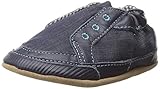 Robeez Stylish Steve Crib Shoe (Infant), Navy, 6-12 Months M US Infant