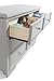 Graco Brooklyn 6 Drawer Double Dresser, Pebble Gray, Kids Bedroom Dresser with 6 Drawers, Wood & Composite Construction, Ideal for Nursery, Toddlers Room, Kids Room