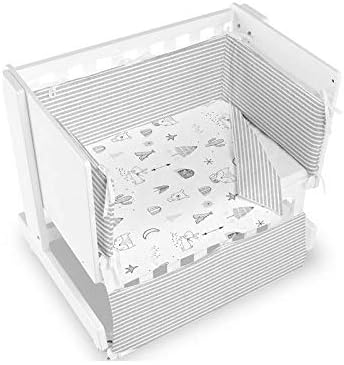 Bimbi 83350020 Cot Duvet, Grey - Image 3