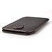 Dockem Card Case for iPhone 7, iPhone 6 and iPhone 6S Ultra Slim Synthetic Leather Wallet Sleeve, Professional Executive Pouch Design, Dark Brown