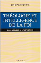 Théologie et intelligence de la foi