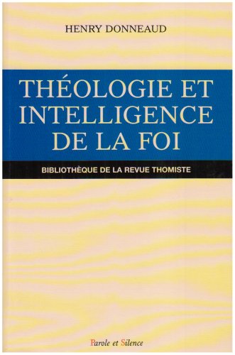 Théologie et intelligence de la foi