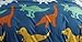 SDIII 2PCS Dinosaur Twin Duvet Cover Set, 1 Duvet Cover and 1 Pillowcase, Bed in a Bag Dino Twin Size Duvet Cover with Corner Ties and Zipper Closure, Cute Duvet Cover for Kids, Boys and Girls, Twin