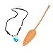 Evursua Princess Dress Up Moana Costume Accessories Set, Seashell Necklace Flower Hairpins and Moana Spear Adventure Movie For Kids