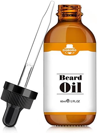 Men’s Beard Growth Oil - Mustache & Beard Softener Oil,100% Natural & Organic Unscented Conditioner and Moisturiser for Men(60ml)
