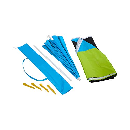 TRI Sonnenschirm-Muschel Clou, Sonnenschutz, Strandmuschel, Strandschirm, Picknickschirm, Taschenschirm, XXL… – Bild 3