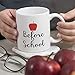 Funny Mugs, LOL Before School, After School Coffee Mug and Stemless Wine Glass Set - Gift for Teachers and Professors - 11 oz Coffee mug - 15 oz wine glass