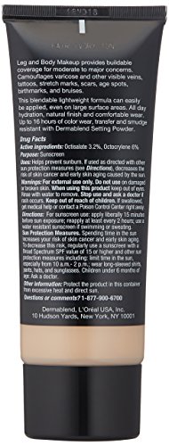 Dermablend Leg and Body Makeup Liquid Foundation 10N Fair Ivory 3.4 Fl. Oz