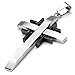 Jstyle Jewelry Stainless Steel Pendant Male Cross Necklace for Men 24 Inch 6.5mm Curb Chain