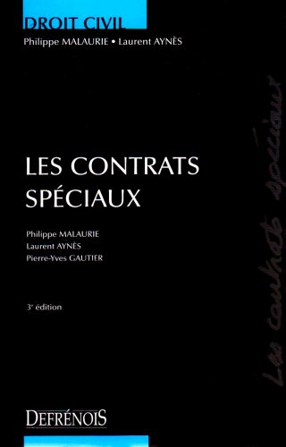 Les  contrats spéciaux