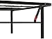 Amazon Basics Foldable Metal Platform Bed Frame with Tool Free Setup, 14 Inches High, Sturdy Steel Frame, No Box Spring Needed, California King, Black