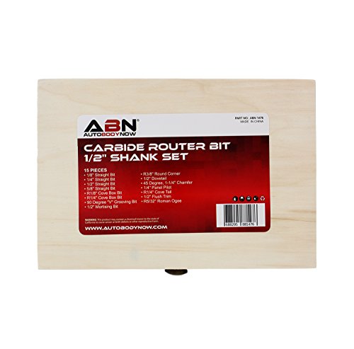 5 Tungsten+Carbide+Router+15+Piece+Shank