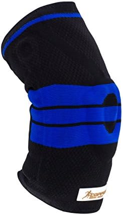 COPPER BODY SHOP Knee Support (Medium) - Strong and Breathable Knit - Lightweight - Silicone Padding- Compression Prevents Swelling and Relieves Pain and Joint Discomfort