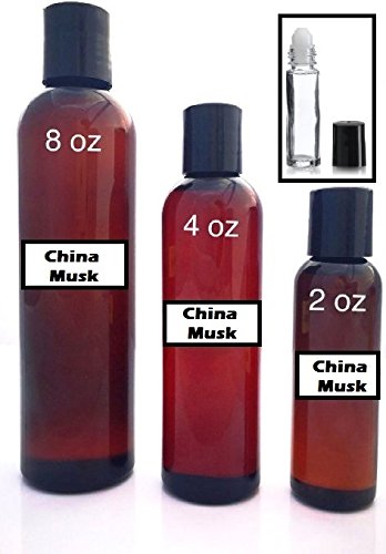 Pure China Musk Uncut Scented Body Oil Fragrance Unisex (2 oz)