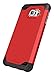 rooCASE RC-SAM-S6-ET-RD Exec Tough Hybrid Co-Mold Case for Samsung Galaxy S6 - Red