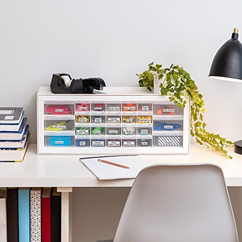 IRIS USA 26 Drawer Stackable Storage for Hardware Crafts and