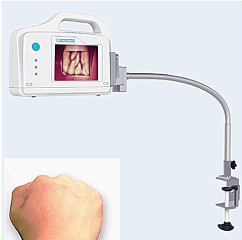 Infrared Projection Vein Finder, Bedside Screen Display Vein Viewer Locator Detector for Clinic, Transfusion, Aesthetic Center, Pediatrics,Nurses Doctor Use