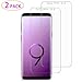 [2 Pack] Xawy Screen Protector for Samsung Galaxy S9, [Case-Friendly] [Bubble-Free] HD Clear Flexible Film with Lifetime Replacement Warranty