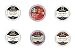 30 K-cup Peet's and Starbucks Holiday Coffee Sampler Variety Pack (Peet's Holiday Blend, Starbucks Holiday Blend, Major Dickasons, Cafe Domingo, House Blend, and French Roast)(no Decaf)