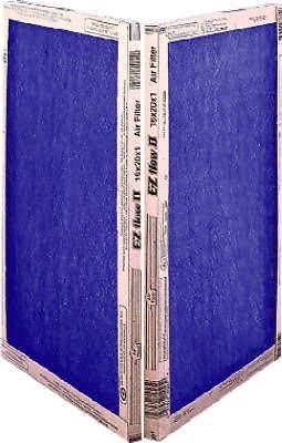 12PK 16"x25"x1" EZ Flow II Spun Fiberglass Furnace Filters