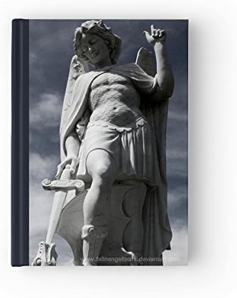 Archangel Michael Hard Cover Journal, Book, Diary, - You Choose Paper Style (Ruled (lined) Paper)