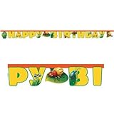Bug Eyed Jointed Happy Birthday Banner (Kitchen)