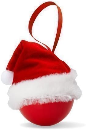 Ebuygb Décoratifs Chapeau De Père Noël Boule De Noël