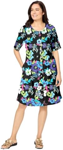 lauren ralph lauren women's floral stretch jersey surplice dress Lauren Ralph Lauren Carlyna Blue Floral Surplice A-Line Midi Jersey Dress  Sz 12