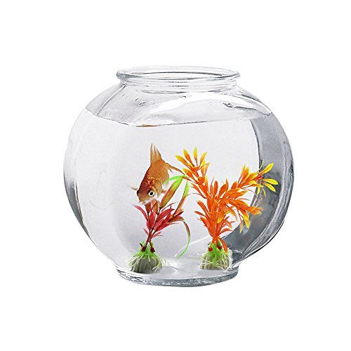 DLOnline 20 Pack Artificial Aquarium Plants Fish Tank Decorations Home Décor Plastic (10 Style)