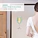 Gotega Wine Glass Holder Shower & Bath Suction Cup Wine Gifts Relaxation (Blue)