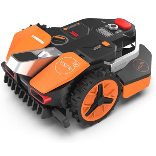 WORX WR206E.1 Robot Vision AI Rasaerba a batteria, 20 V, Area di Taglio 600mq, senza filo perimetrale