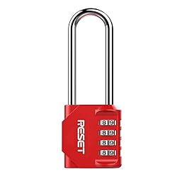 RESET-060 4 Digit Combination Padlock with 2.4 inch