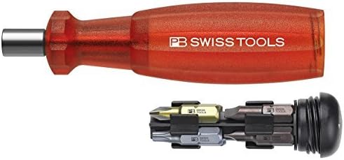 PB Insider 1 Pocket Tool with 1/4 Screwdriver Bits by PB Swiss