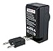 Nikon Coolpix S9100 Digital Camera Battery Charger - TechFuel AC & DC Compatible Travel Battery Charger