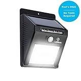 LED Hub 6  LED No Drill, Wireless Solar-Powered Motion Detector Light