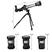 Acecor Children’s Science Telescope, Students Astronomy Inspiration Exploring Science Astronomical Telescope Toy 20x/30x/40x Magnifying Glass