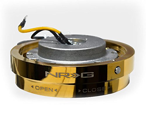 NRG Innovations SRK-400C/GD Chrome Gold Thin Quick Release