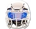 EliteTek Color Football Visor, fits Most Helmet Brands, Transparent Blue