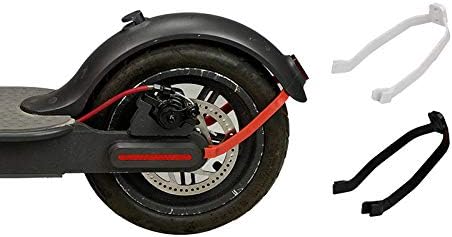 SUNJULY Scooter Fender Bracket, 1pcs Scooter Fender Fixing Parts Shock Absorber, Anti-break Bracket for xiaomi M365 Scooter Fender Tile-black
