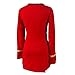 CosplaySky Star Trek Dress Costume The Female Red Duty Uniform Large