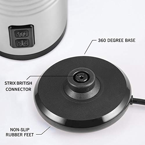 Elektrische Milchschäumer, 220-240V Automatischer Milchaufschäumer Kalt/Warm Schäumende Funktion, Voll Heiße Schokolade… – Bild 5