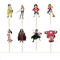 24 PCS Avengers Toppers - Superheroes Cupcake Topper - Children Party Decoration - Hero Party Supplies (One Piece)