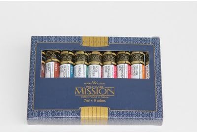 Mijello Mission Gold Class 7ml Watercolor (Set of 9) by Weber Art